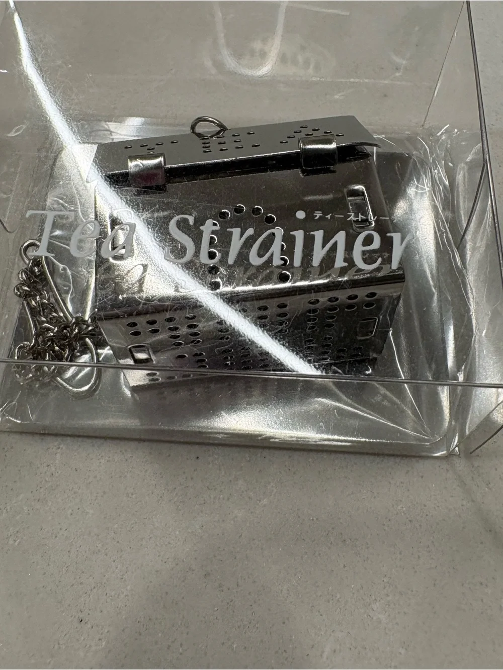 Japanese Tea Strainer House Shape Stainless Steel Infuser